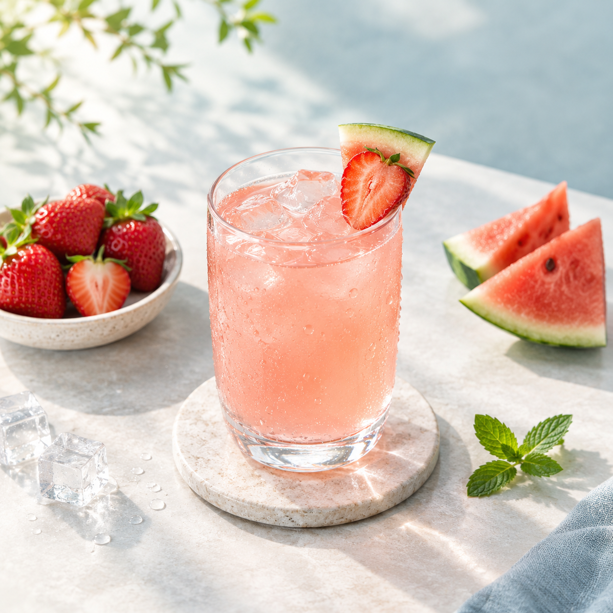 Strawberry & Watermelon Habbit Me drink